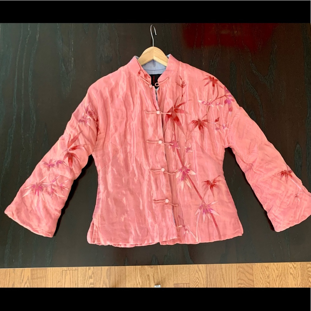 Shiatzy Chen chinese jacket with hand embroidery